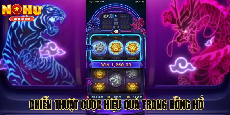 Chiến thuật cược hiệu quả trong Rồng Hổ